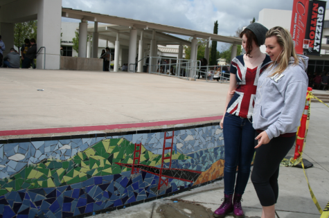 New mosaic beautifies quad