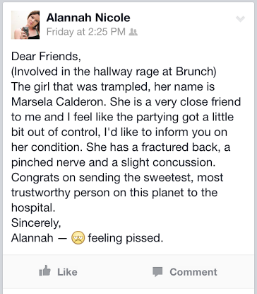 Student injured during senior pranks