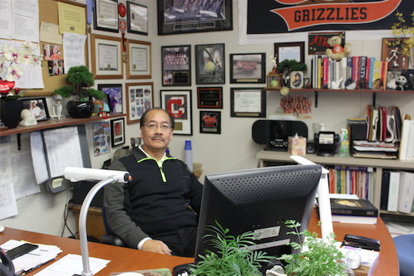 Math teacher Fred Albano has seen the students and school progress throughout the years, being the longest employed teacher at Cal High. 