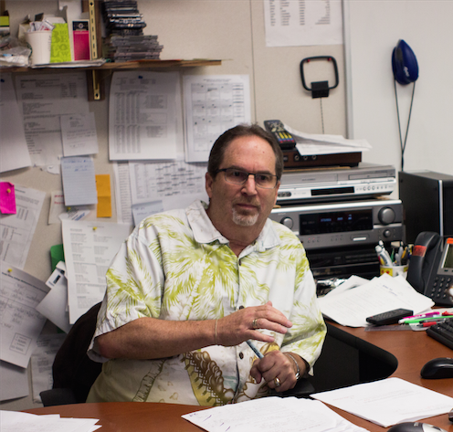 Gary Treibwasser has been teaching with a unique style for his 40 years employed at Cal.