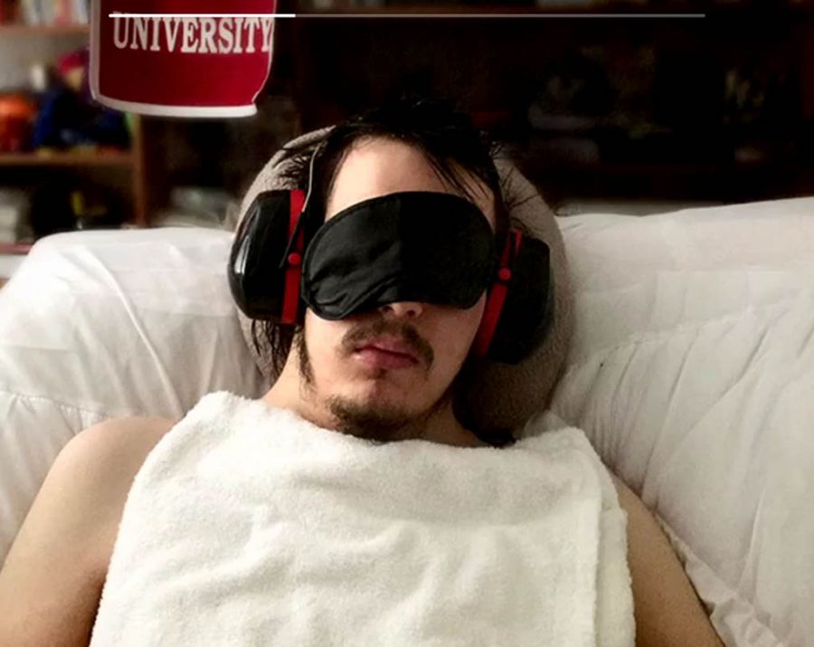 Cal alumnus Tom Camenzind has had his life changed by a disease called M.E. He is now unable to perform simple tasks and go about his life as usual, and has been reduced to lying in bed all day.  