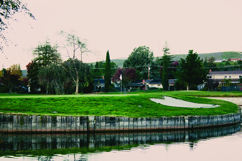 The island green at San Ramon Golf Club’s signature ninth hole could see its last golfers this month as the local course is teed up to be shuttered for good.