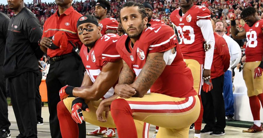 Colin Kaepernicks decision has spurred a nationwide debate on kneeling during the National Anthem.