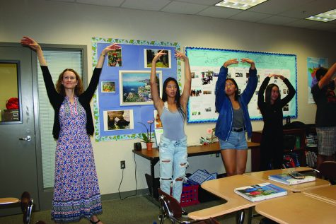 Ballet brings excitement to French class