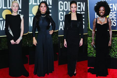 Women stand strong together at Golden Globe Awards