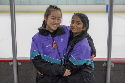 Cal’s skating pair is in complete synchronicity