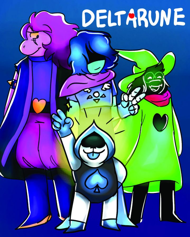 Newly released game "Deltarune" captivates players with three different endings and a compelling soundtrack.