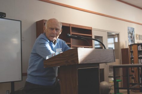 Holocaust survivor talks on campus