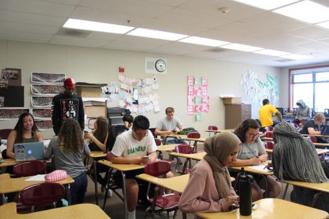 Students enjoy freedom of off-campus class