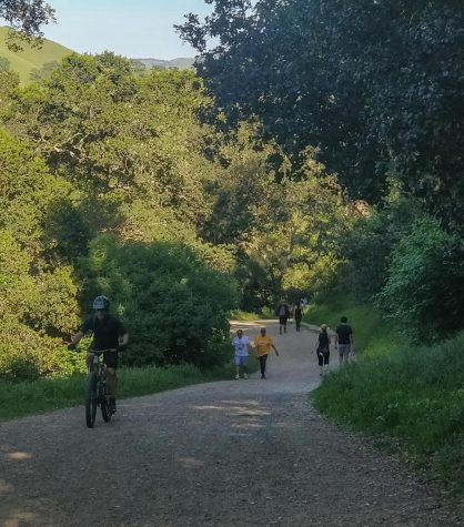 The Tri-Valley is home to many outdoor trails used by equestrians, pedestrians, and cyclists, such as the Pleasanton Ridge Trail.