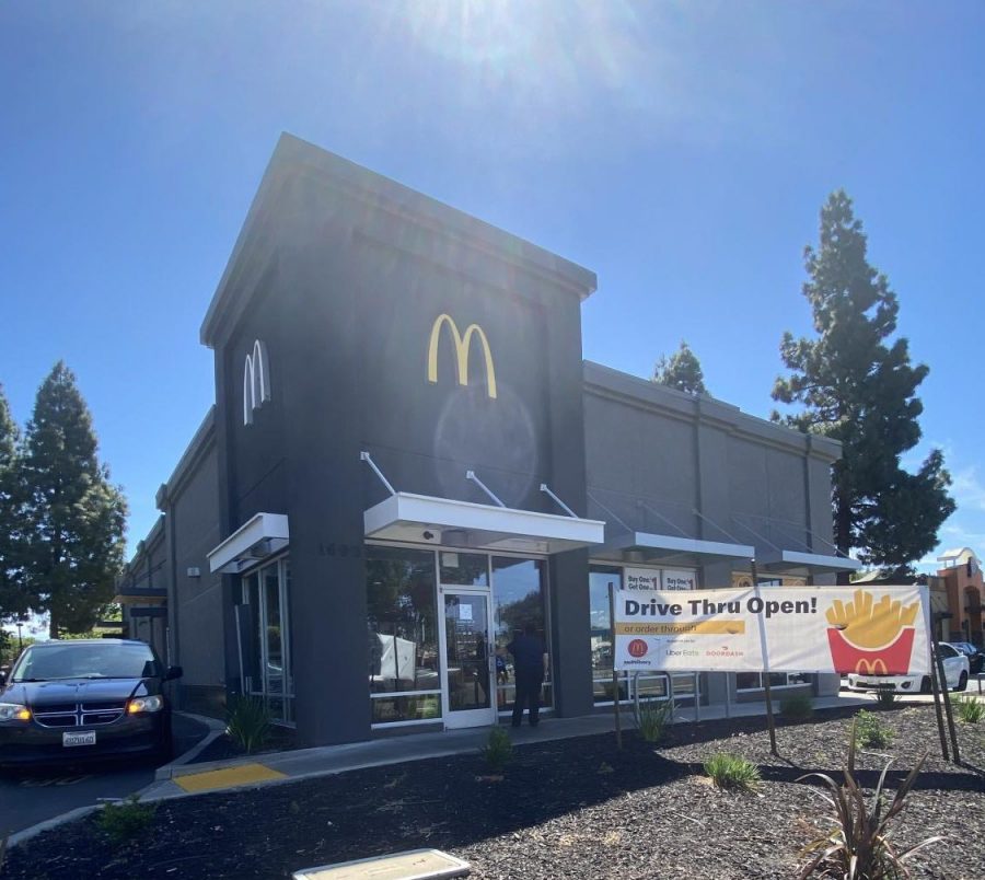 All fast food restaurants have switched to providing their services solely through drive through.