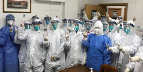 Through this chaotic time of stress and an influx of patients affected by the pandemic, many healthcare practitioners have been keeping their heads high for their patients, families, and for the public.