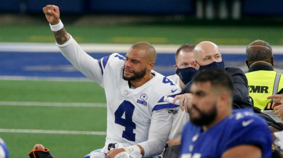With the NFL seeing a heavily monitored and somewhat successful restart to their regular season, injuries have been piling up. On Oct. 11, the Cowboys’ quarterback Dak Prescott was wheeled off the field after a gruesome ankle fracture during a Week 5 game against the Giants.