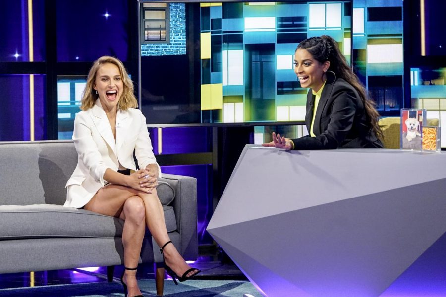 A Little Late with Lilly Singh has found its groove once Singh, right, abandoned the traditional late-night desk format.