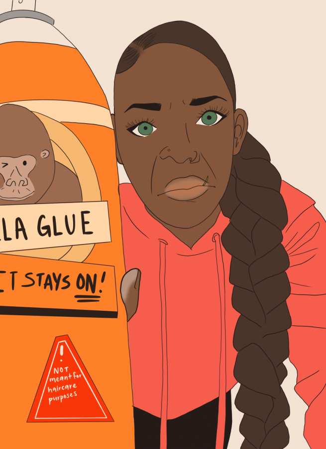 WARNING: Gorilla Glue is not a haircare product. Its called glue for a reason.