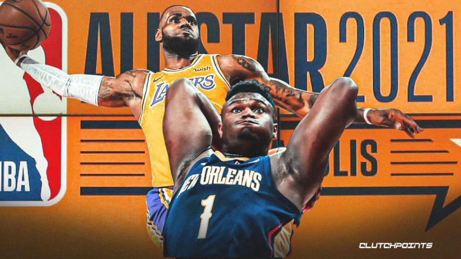 Los Angeles Lakers star LeBron James will lead his team against the Pelicans' Zion Williamson and the rest of Kevin Durant's team in Sunday's NBA All-Star Game.