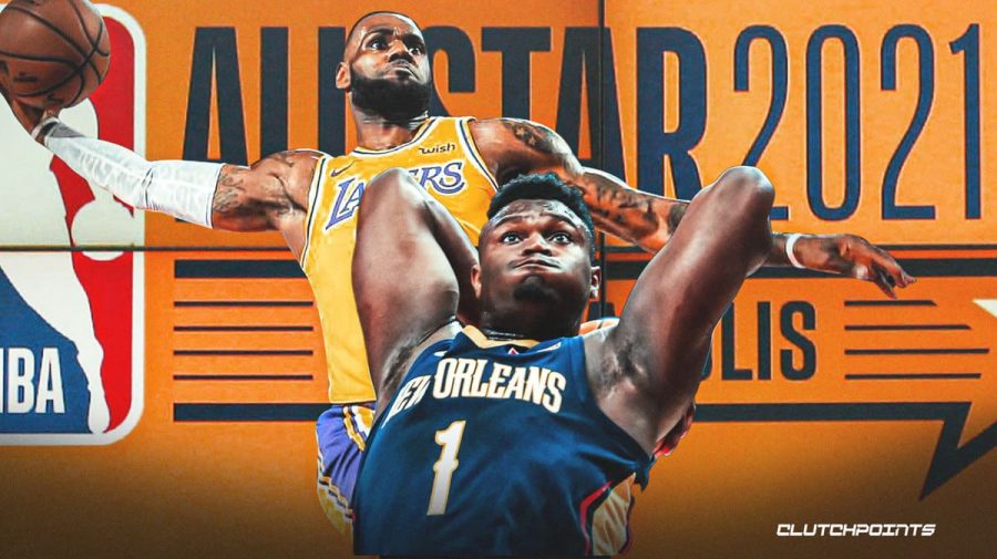 Los Angeles Lakers star LeBron James will lead his team against the Pelicans Zion Williamson and the rest of Kevin Durants team in Sundays NBA All-Star Game.