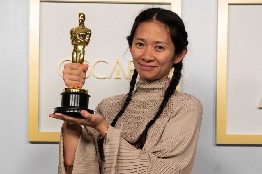 Chloe Zhao became the first Asian female to win Best Director. Zhao directed the film