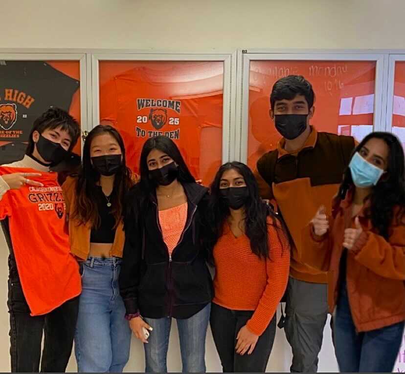 From left to right, the San Ramon Teen Council comprises Cal High students Emily Cooper, Jenny Lin, Diya Madhok, Arpita Gupta, Suyash Goel, and Saachi Sharma.