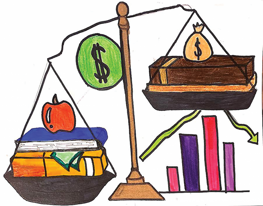 Educational needs cause financial struggle for many students, especially those living in lower-income school districts.