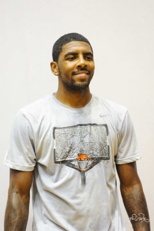 Kyrie Irving, star point guard of the Brooklyn Nets.