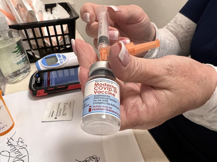 The Moderna booster shot is part of the nationwide rollout of additional vaccinations to help people against COVID-19.