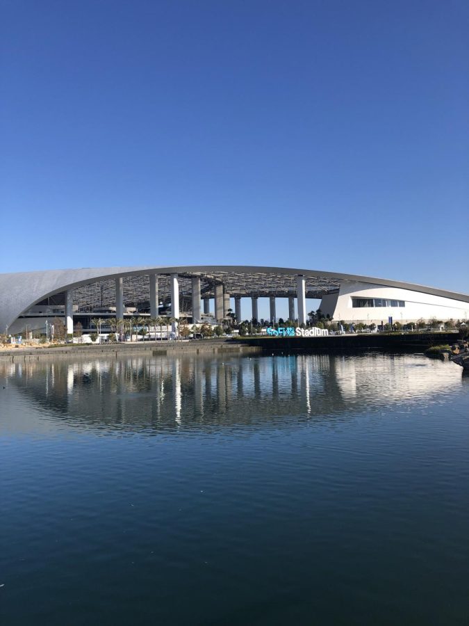 SoFi Stadium, home to both the Los Angelas Rams and Chargers, is the most expensive stadium in the world at a price of $5.5 billion and will be put on display during Super Bowl LVI on Sunday.