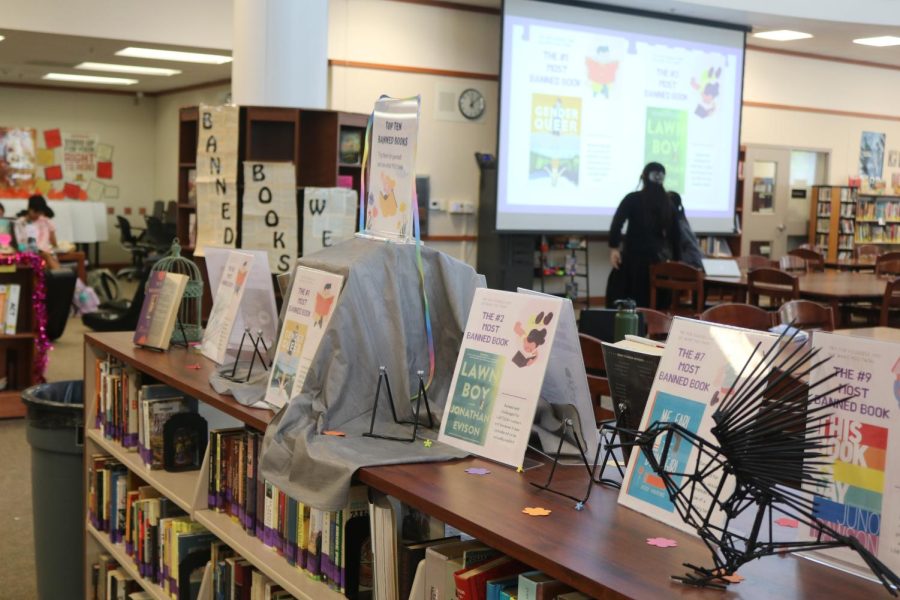 Cal High’s library displays some of America’s most banned books during its annual celebration of Banned Books Week.