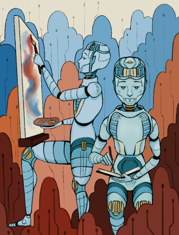 Artificial intelligence can replace student academic potential and creativity.