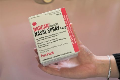 Narcan nasal spray has been on campus since December.
