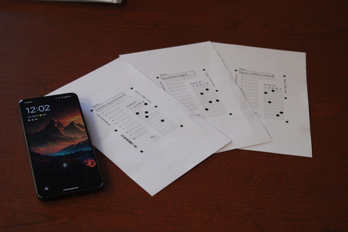 Some teachers have started using virtual scantrons during tests to streamline the grading process. 