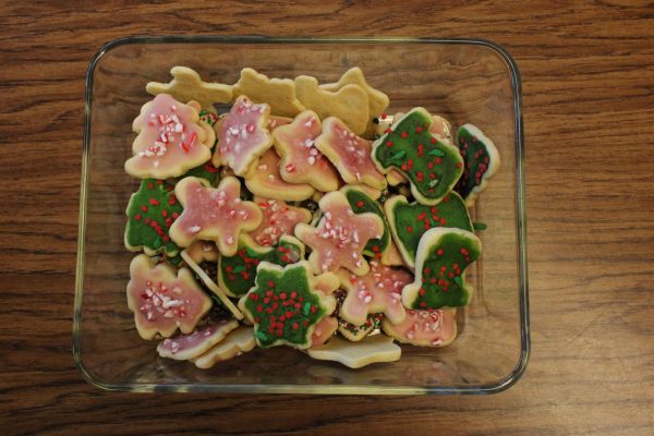 Audrey’s sugar cookies are festive and delicious.