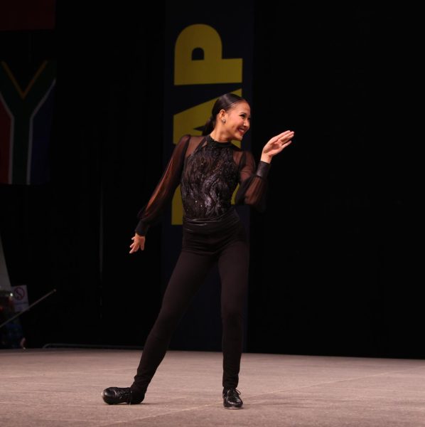 Junior Kairi De Vera placed in the top seven for two performances at the International Dance Organization World Tap Dance Championships Sept. 25-29 in Riesa, Germany.