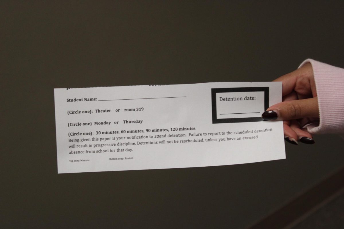 A+lot+more+students+are+receiving+detention+slips%2C+which+are+assigned+to+students+with+five+tardies+or+one+cut.