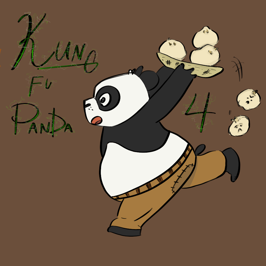 Kung Fu Panda follows protagonist Po, who went from serving food to teaching kung fu. 
