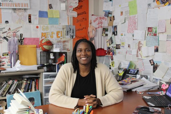 Social Justice English teacher Eghosa Obaizamomwan Hamilton considers the next step in her teaching career.