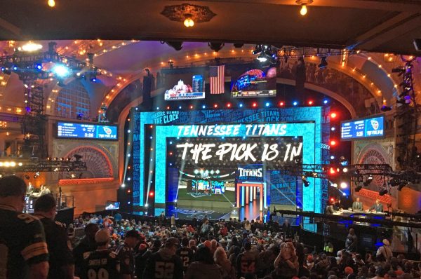 The NFL draft will begin tomorrow at 5 p.m. PST.