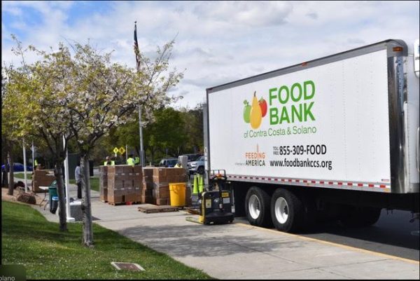 The Food Bank of Contra Costa and Solano works to provide essential and emergency food to those in need throughout the two counties. Rising food costs brought on by tariffs are affecting the food bank’s ability to provide enough food for the communities they serve. 
Photo courtesy of Food Bank of Contra Costa and Solano