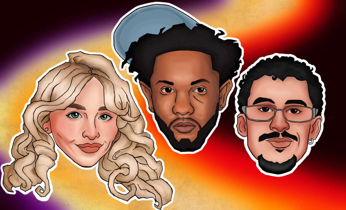The 68th Annual Grammys Award Show featured popular artists such as Kendrick Lamar, who received 9 nominations, and Sabrina Carpenter, who won two Grammys this year.